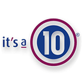 It's a 10-logo